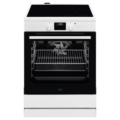 AEG CIB6642ABW elektrisch fornuis 60 cm inductiekookplaat en heteluchtoven