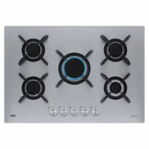 AEG HGB75423UZ gaskookplaat 75 cm met VerticalFlame branders