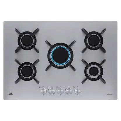AEG HGB75423UZ gaskookplaat 75 cm met VerticalFlame branders