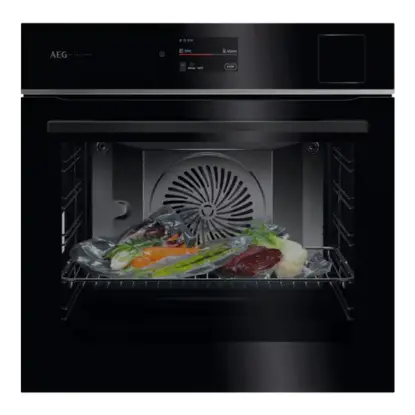 AEG TP8SB73FAB combi hetelucht stoomoven 70 liter SteamPro