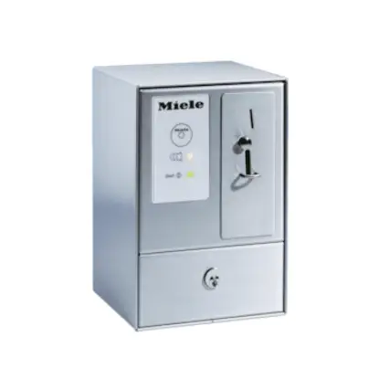Miele C 4060 WM 2 RVS betaalsysteem met mechanische muntcontrole