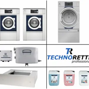 Marine wasserijset voor 25+ personen met WH6-27 en TD6-30