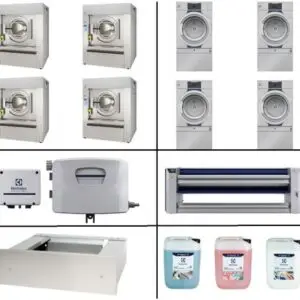 Hotel XXL wasserijconfiguratie 4× W4400H 4× TD6-30 1× IC64832